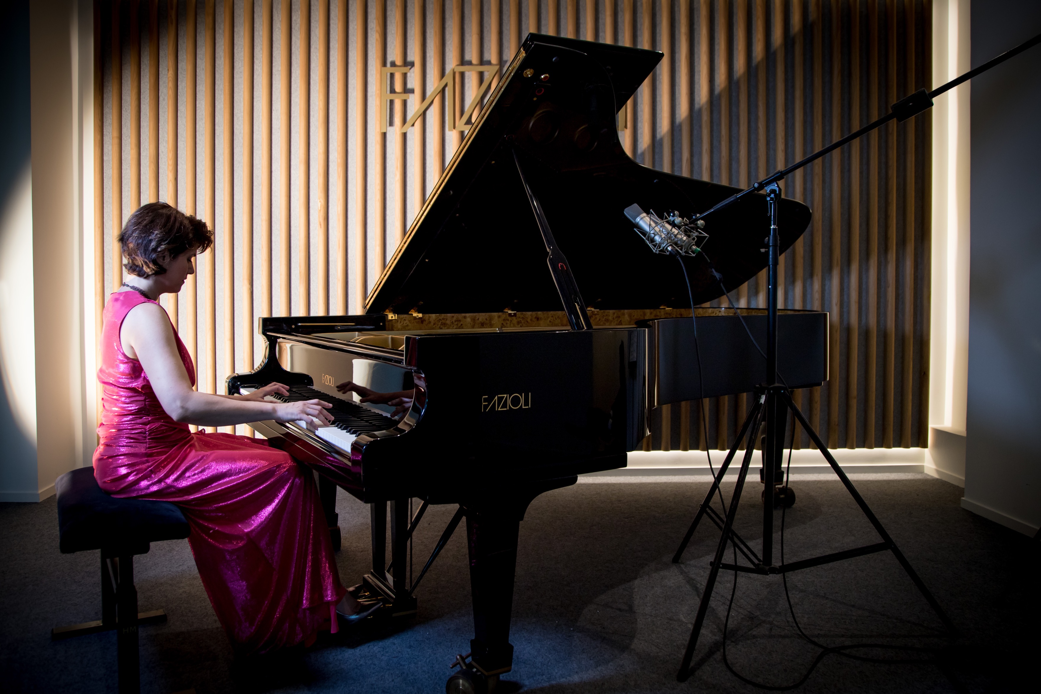 Blandine Waldmann chez Pianos HANLET - Seine Musicale 