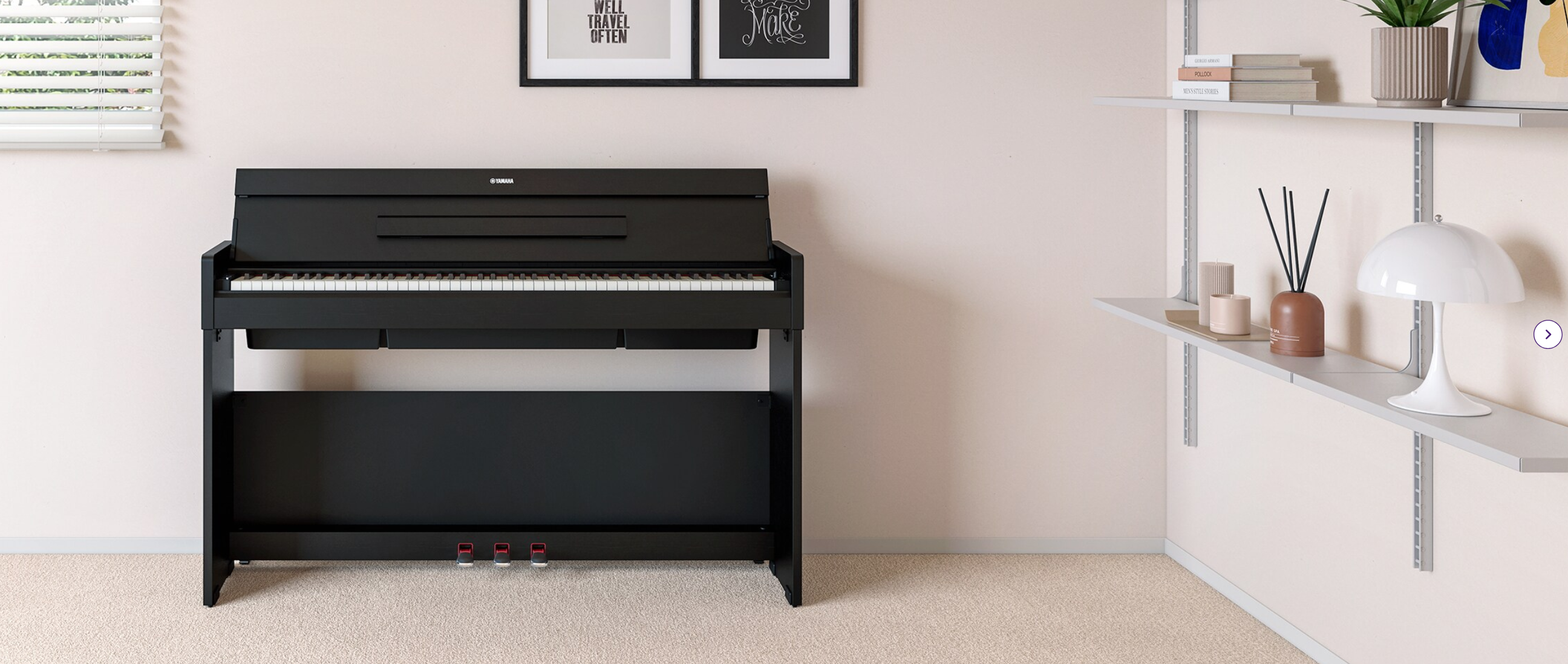 Piano numérique YAMAHA YDP-S36 dans un Salon